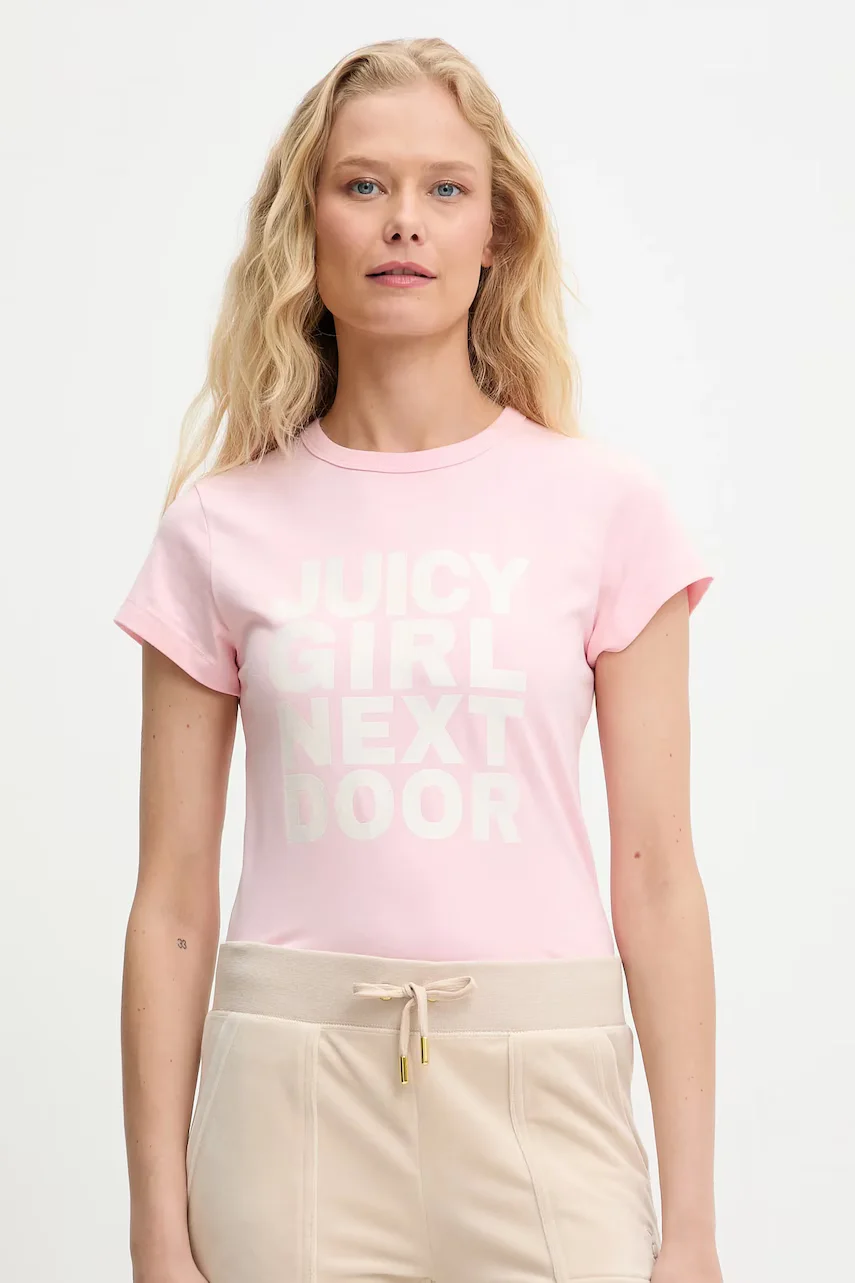 Juicy Couture Тениска JUICY GIRL NEXT DOOR HILTON T-SHIRT