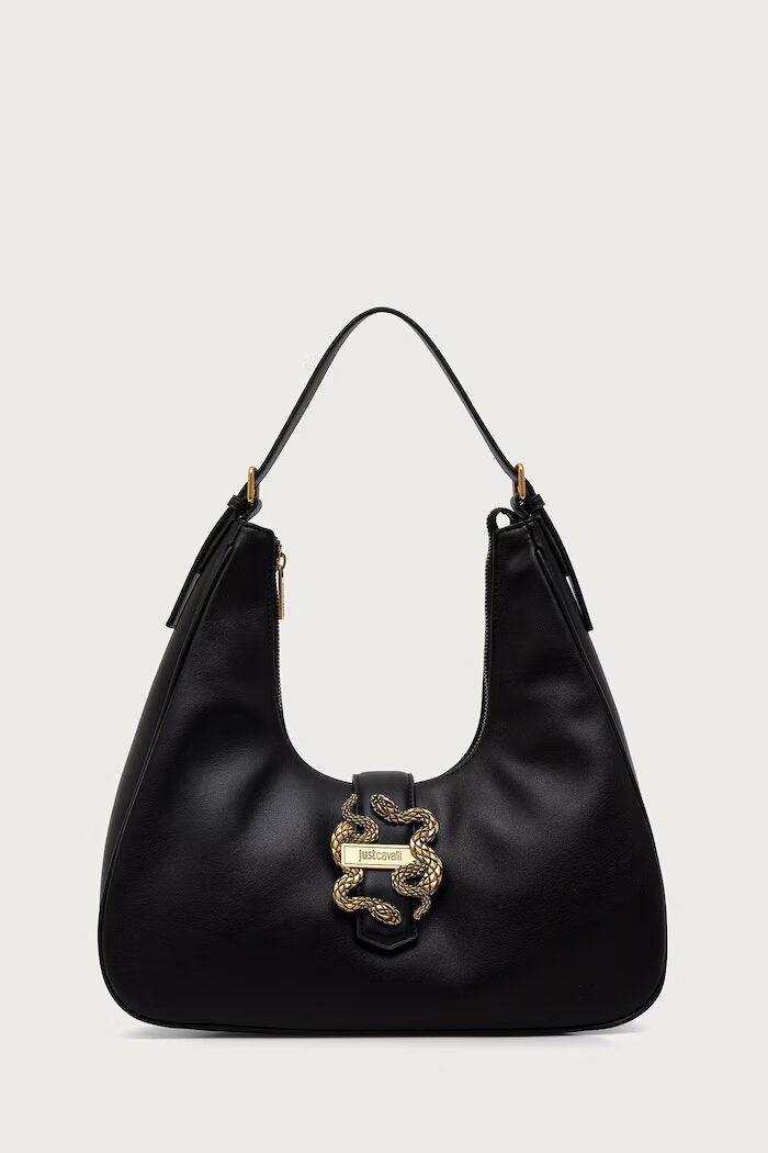JUST CAVALLI чанта тип хобо дамска черна 81RA4BA4 ZSA89