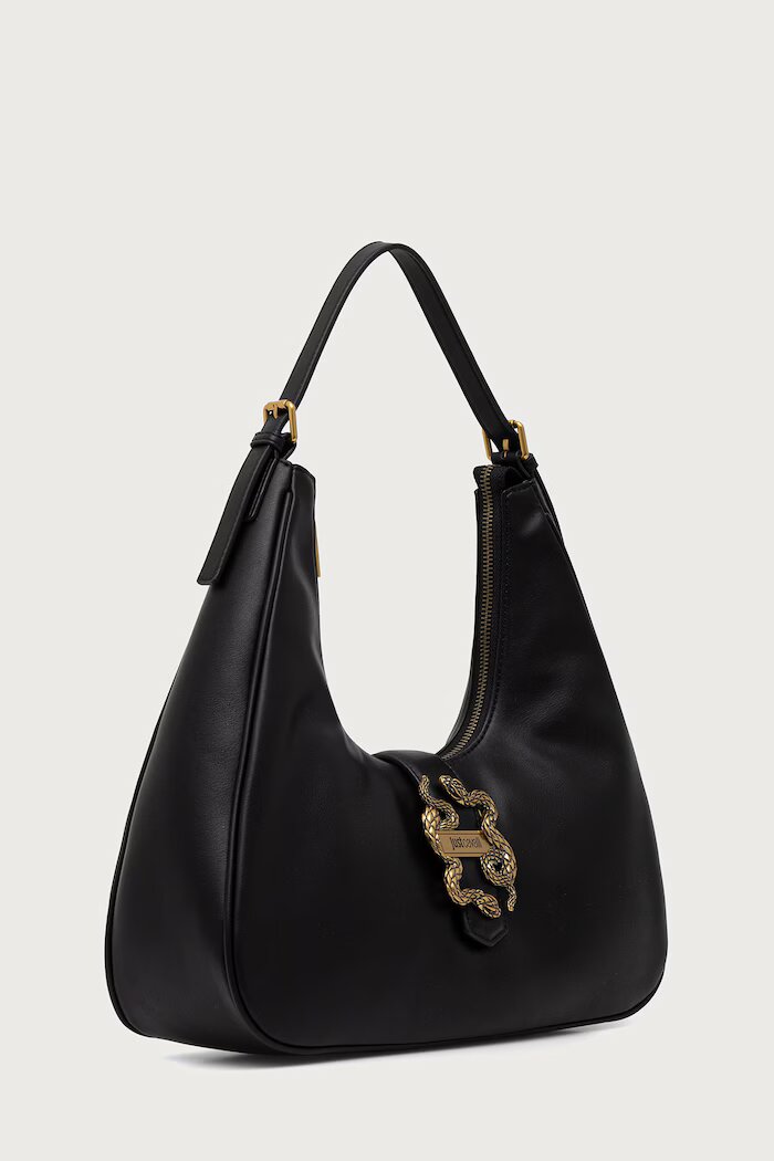 JUST CAVALLI чанта тип хобо дамска черна 81RA4BA4 ZSA89