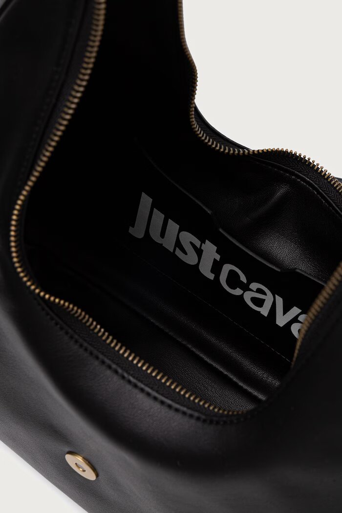 JUST CAVALLI чанта тип хобо дамска черна 81RA4BA4 ZSA89