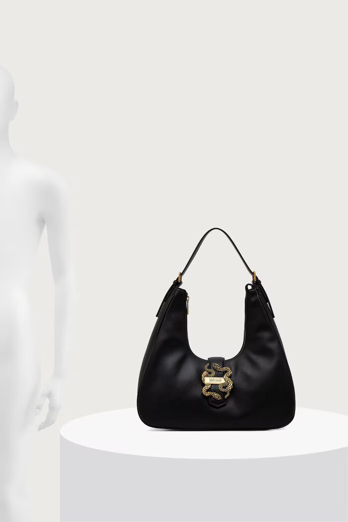 JUST CAVALLI чанта тип хобо дамска черна 81RA4BA4 ZSA89