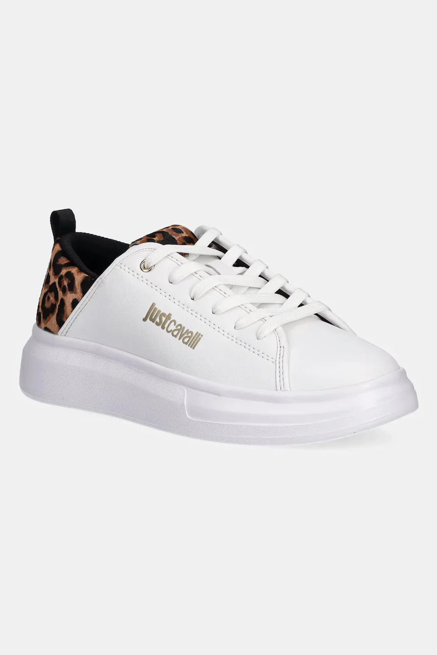 JUST CAVALLI Кожени маратонки