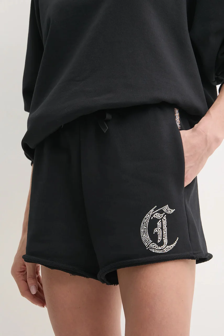 JUST CAVALLI Памучен къс панталон