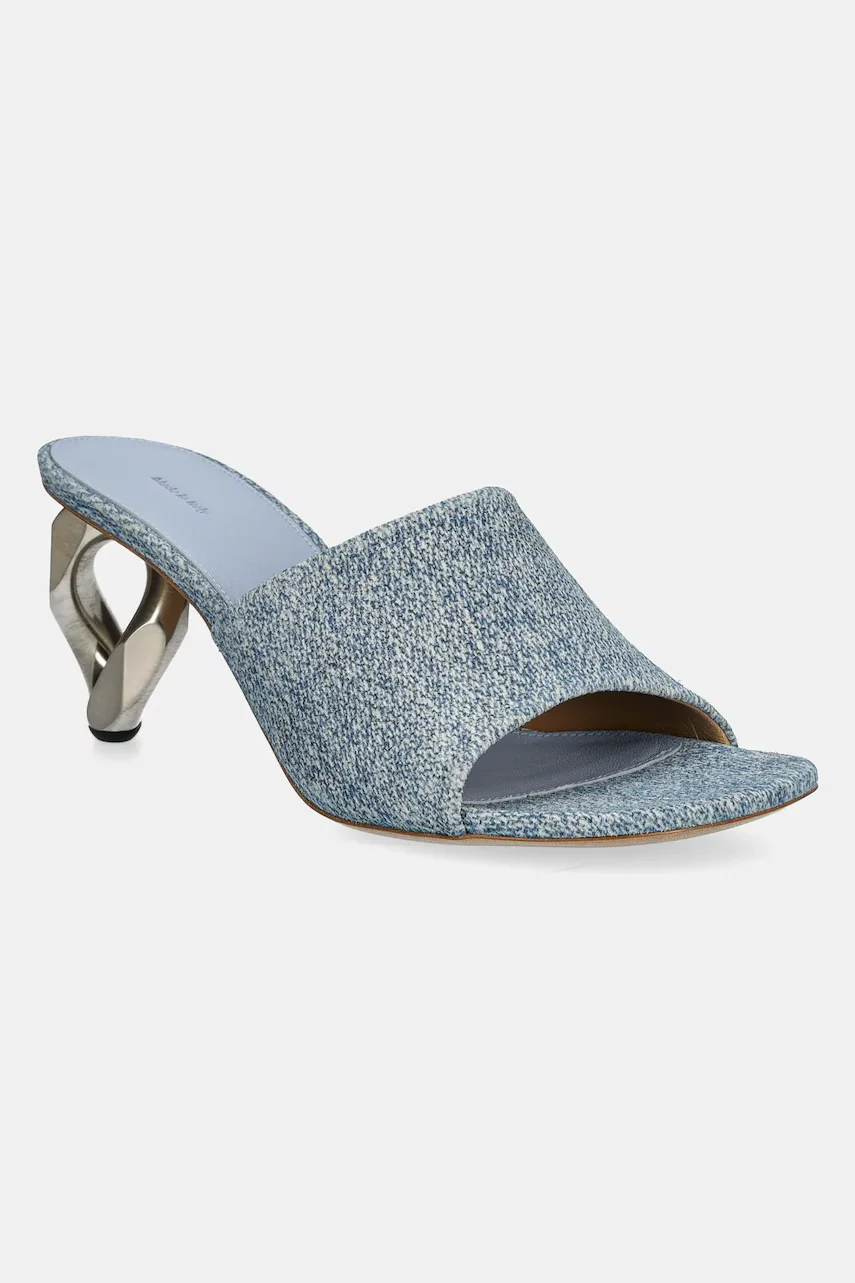 JW Anderson Чехли Chain Heel Open Mule