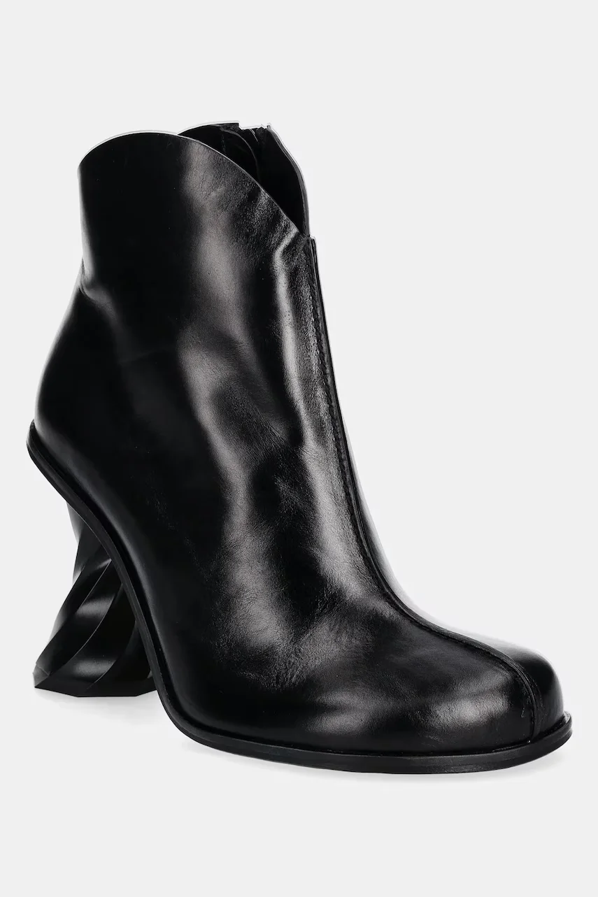 JW Anderson Кожени боти Twist Heel