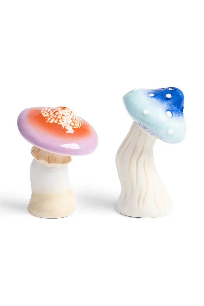 &k amsterdam Комплект за сол и черен пипер Magic Mushroom
