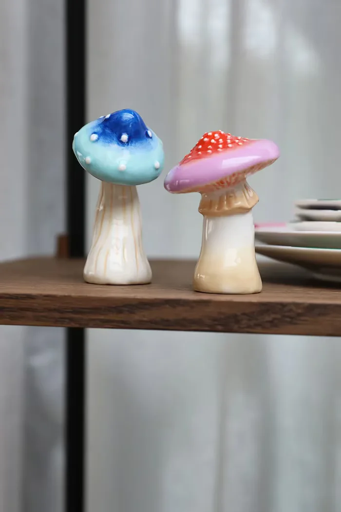&k amsterdam Комплект за сол и черен пипер Magic Mushroom