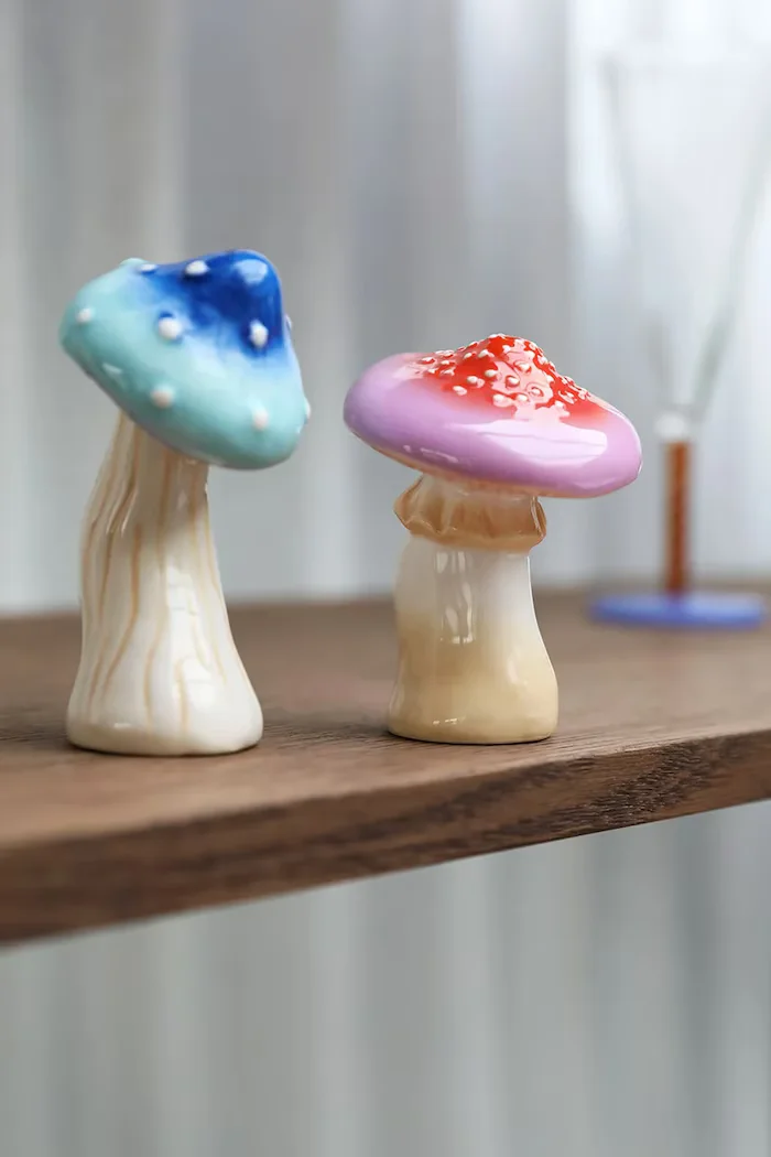 &k amsterdam Комплект за сол и черен пипер Magic Mushroom