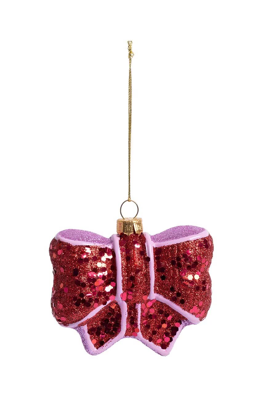 &k amsterdam Украса за елха Ornament Ribbon Red