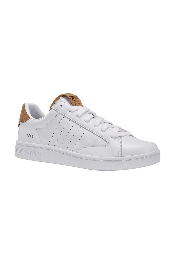 K-Swiss Кожени маратонки LOZAN KLUB LTH в бяло