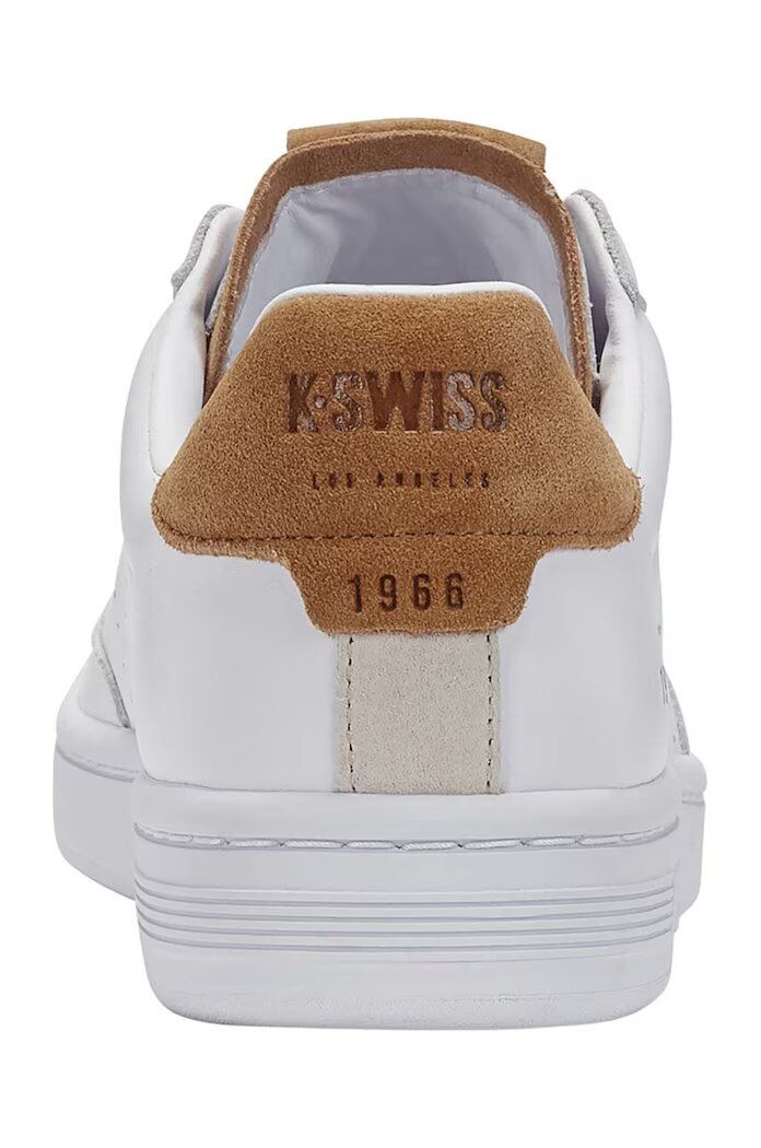 K-Swiss Кожени маратонки LOZAN KLUB LTH в бяло