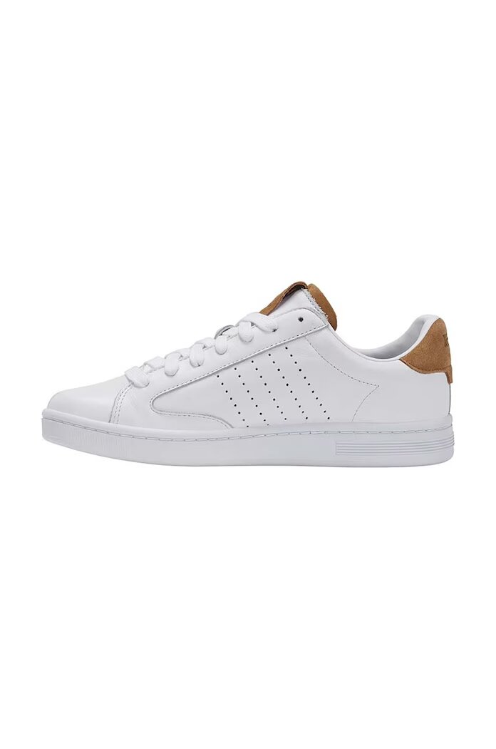K-Swiss Кожени маратонки LOZAN KLUB LTH в бяло