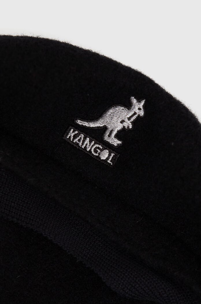 Kangol Барета в черно от вълна