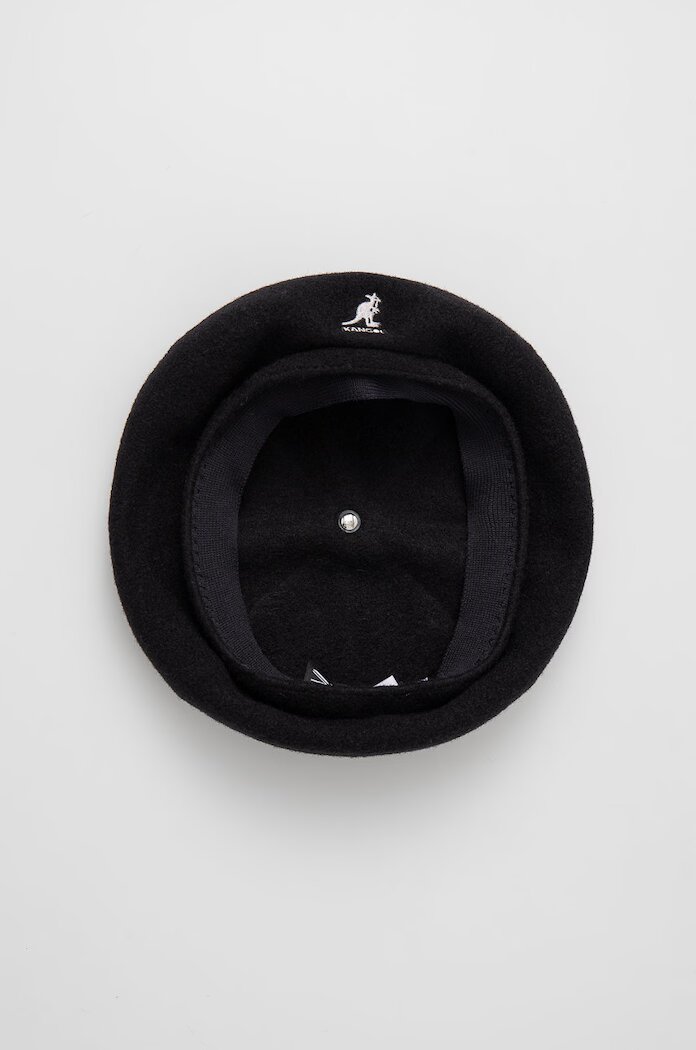 Kangol Барета в черно от вълна