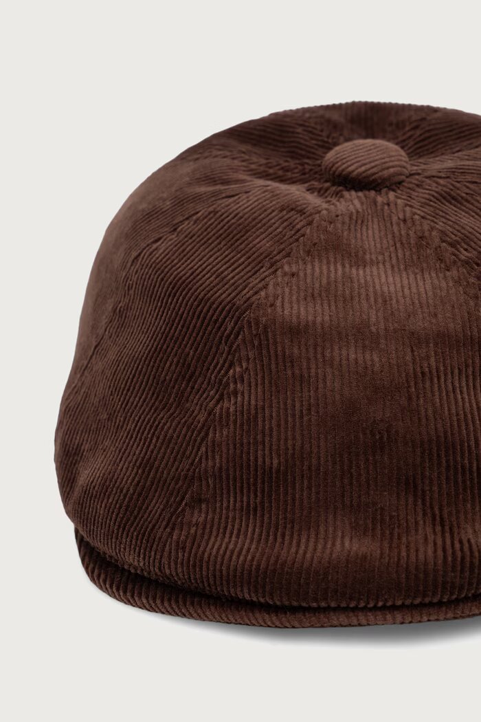 Kangol каскет от джинсова материя CORD HAWKER кафяв K4177HT.BR204
