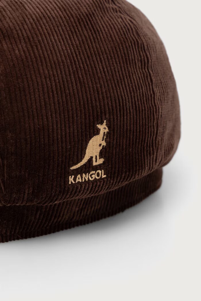 Kangol каскет от джинсова материя CORD HAWKER кафяв K4177HT.BR204