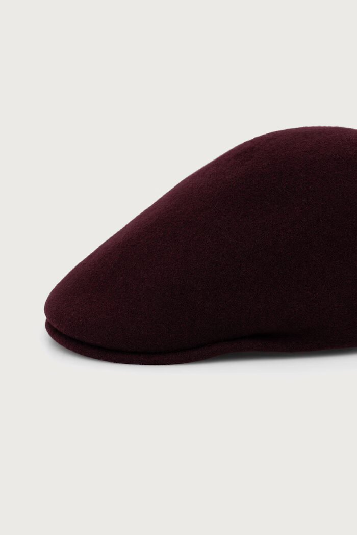 Kangol каскет от вълнена материя SEAMLESS WOOL 507 бордо K0875FA.VI503