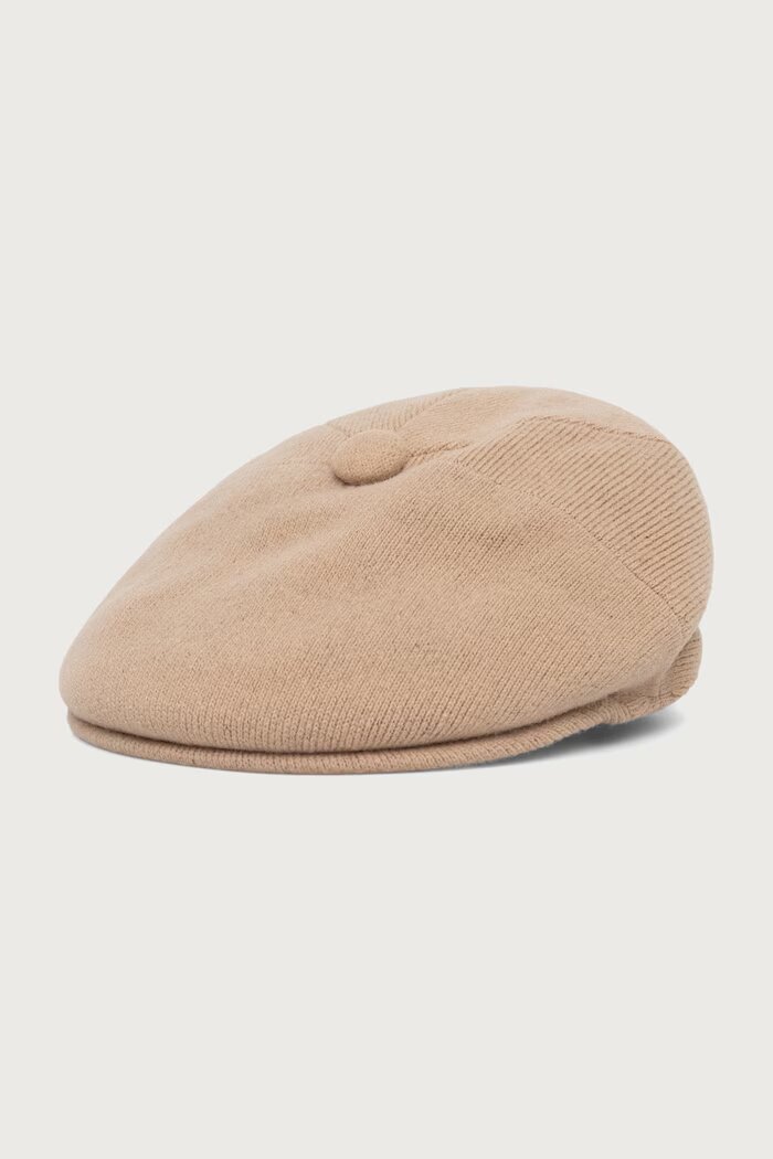 Kangol каскет от вълнена материя WOOL PANEL 575 бежов K3771.WT216