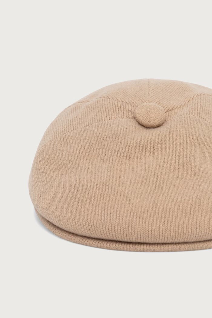 Kangol каскет от вълнена материя WOOL PANEL 575 бежов K3771.WT216