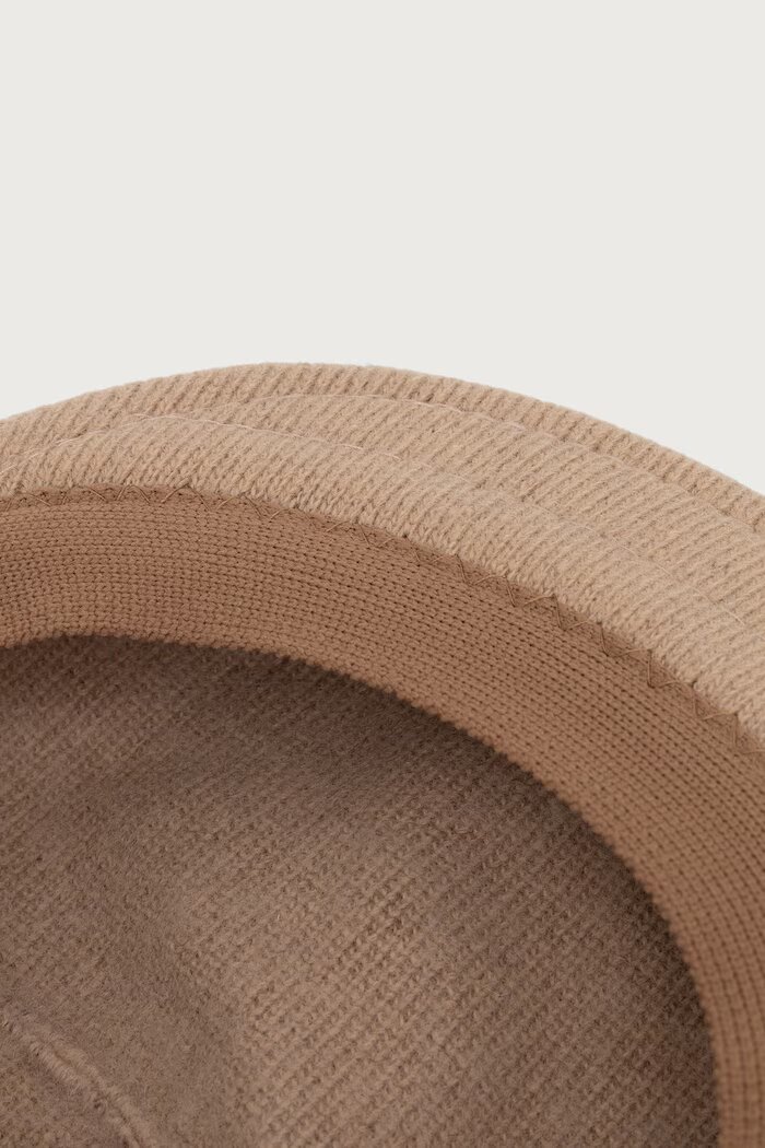 Kangol каскет от вълнена материя WOOL PANEL 575 бежов K3771.WT216
