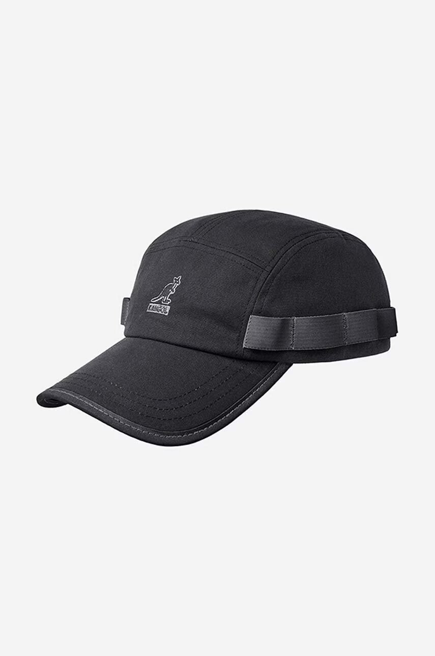 Kangol Памучна шапка с козирка Wax Utility 5 Panel