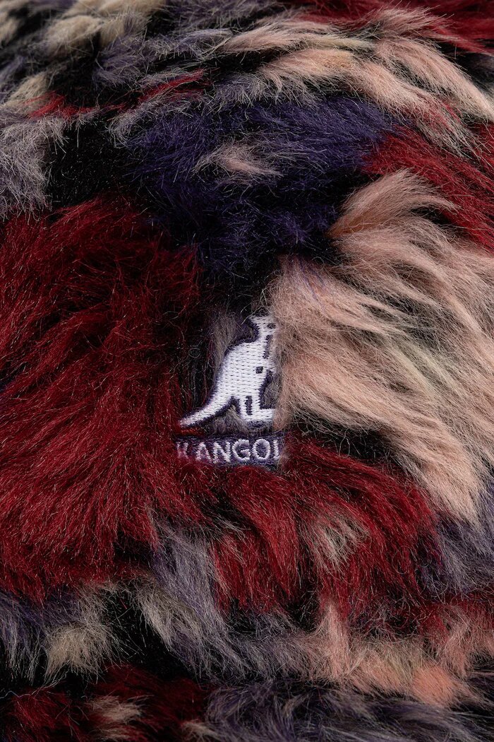 Kangol шапка идиотка дамска FAUX FUR BUCKET бордо K4370.PM521