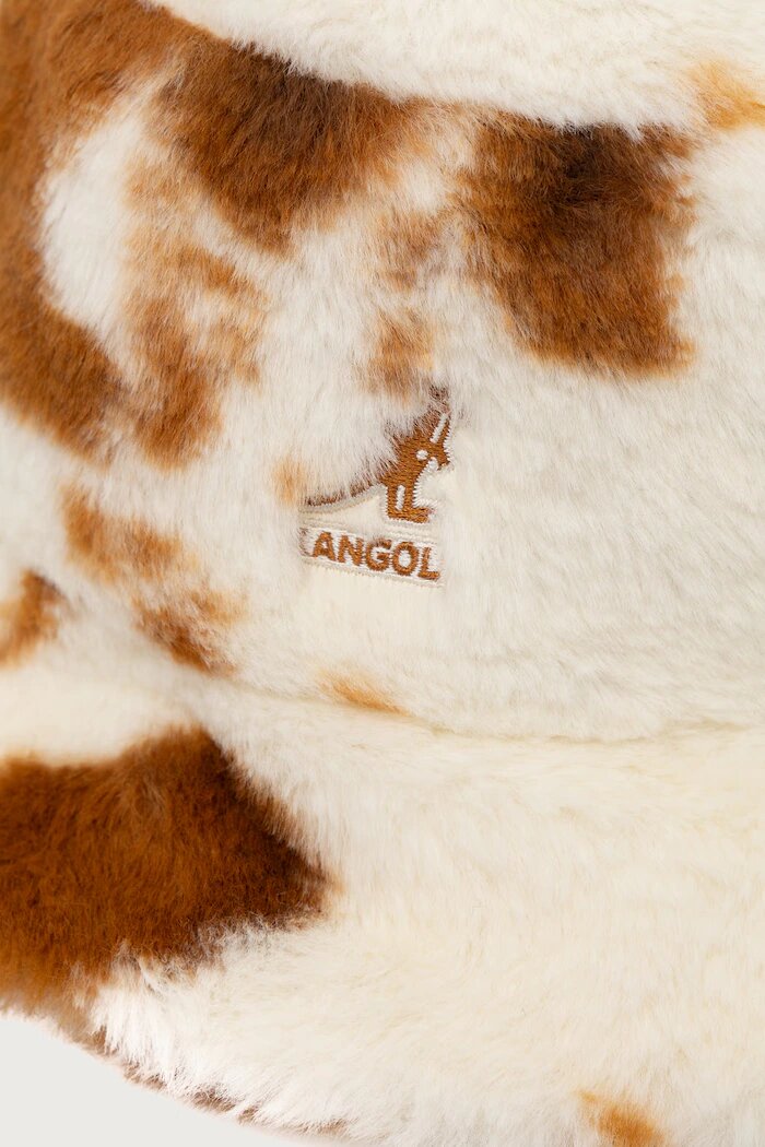 Kangol шапка идиотка FAUX FUR BUCKET бежова K4370.BW104