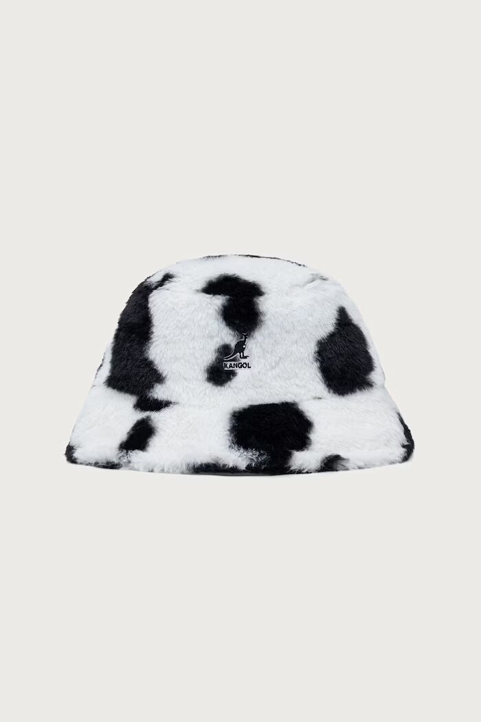 Kangol шапка идиотка FAUX FUR BUCKET бяла K4370.SP103