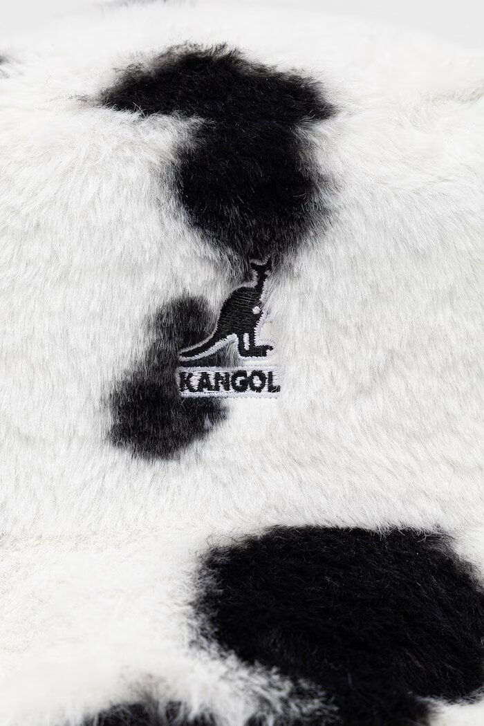 Kangol шапка идиотка FAUX FUR BUCKET бяла K4370.SP103