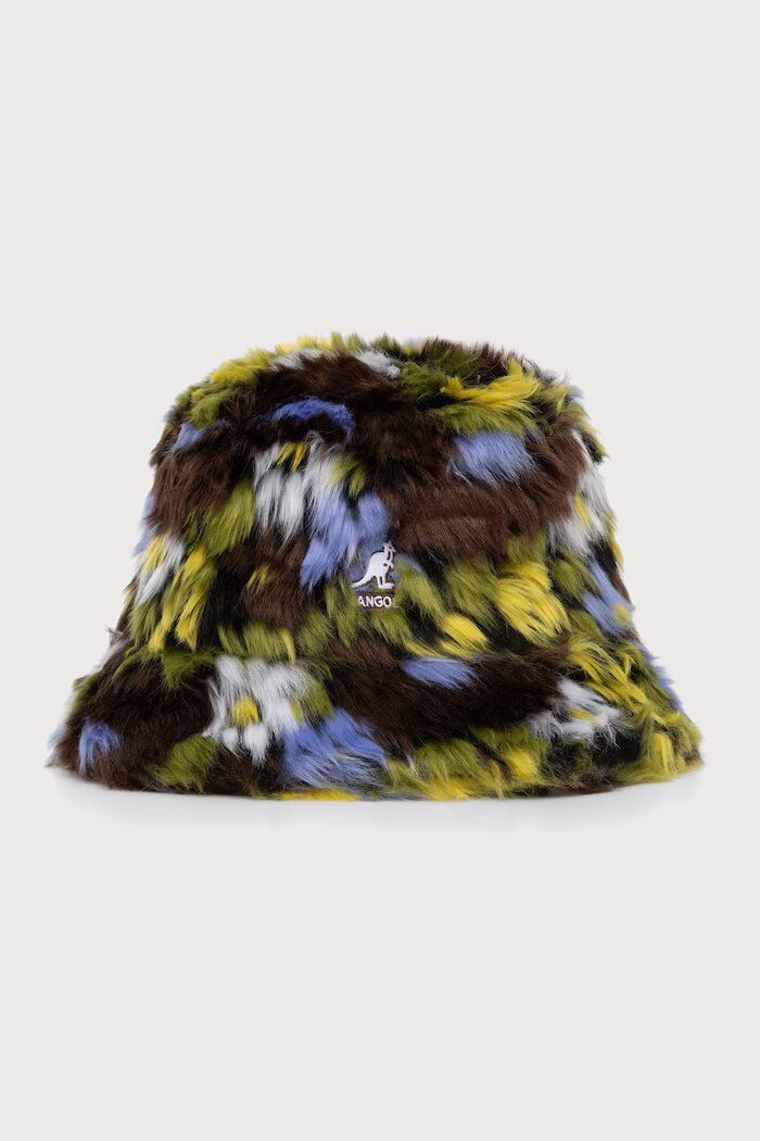 Kangol шапка идиотка FAUX FUR BUCKET кафява K4370.CF901