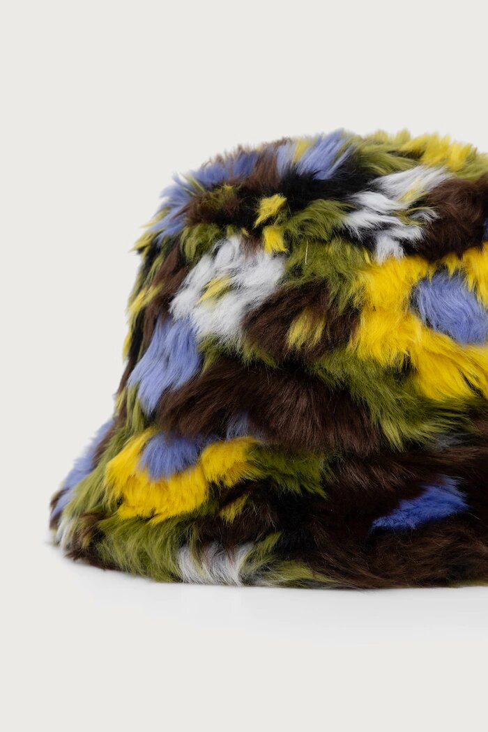 Kangol шапка идиотка FAUX FUR BUCKET кафява K4370.CF901