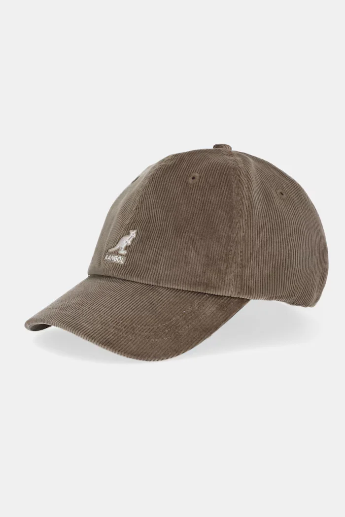Kangol Шапка с козирка CORD HAWKER в зелено K5206HT.NI044