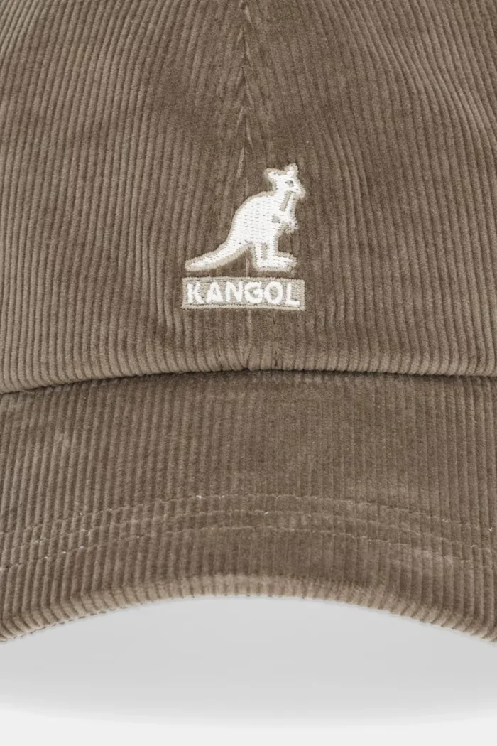 Kangol Шапка с козирка CORD HAWKER в зелено K5206HT.NI044