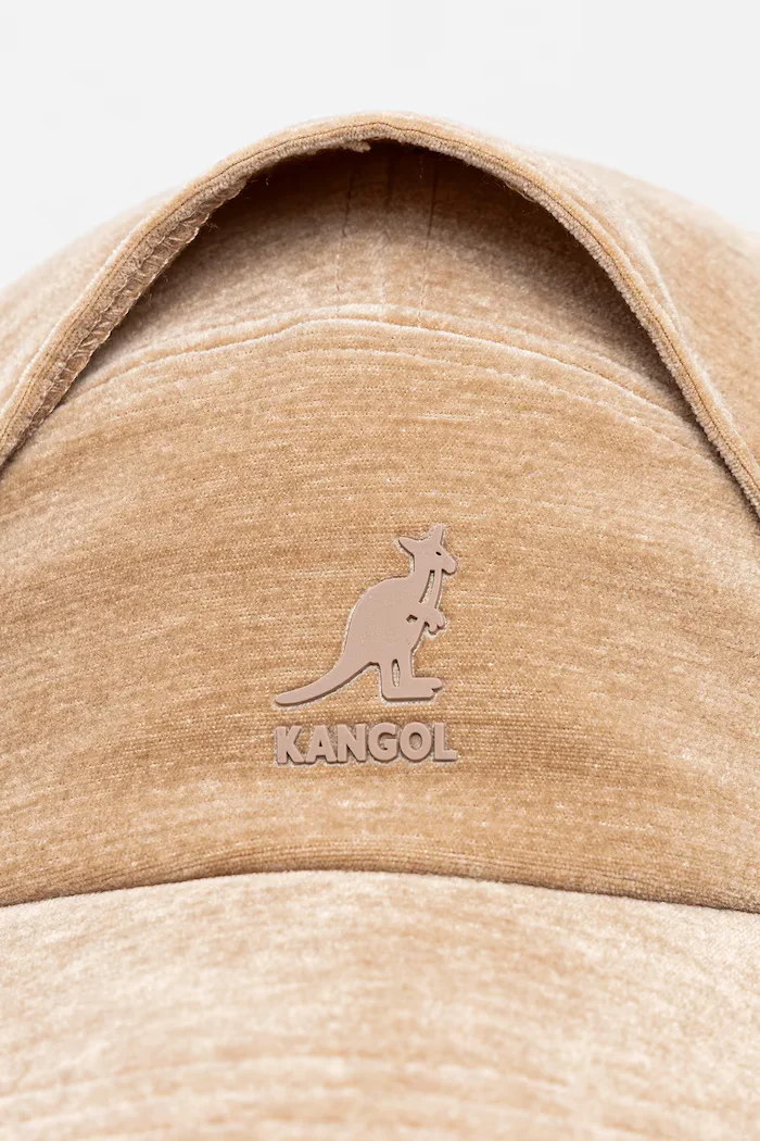 Kangol Шапка с козирка VELVET DRAPE 5-PANEL в кафяво K5475.OT272