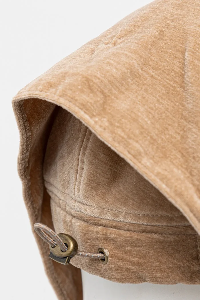 Kangol Шапка с козирка VELVET DRAPE 5-PANEL в кафяво K5475.OT272