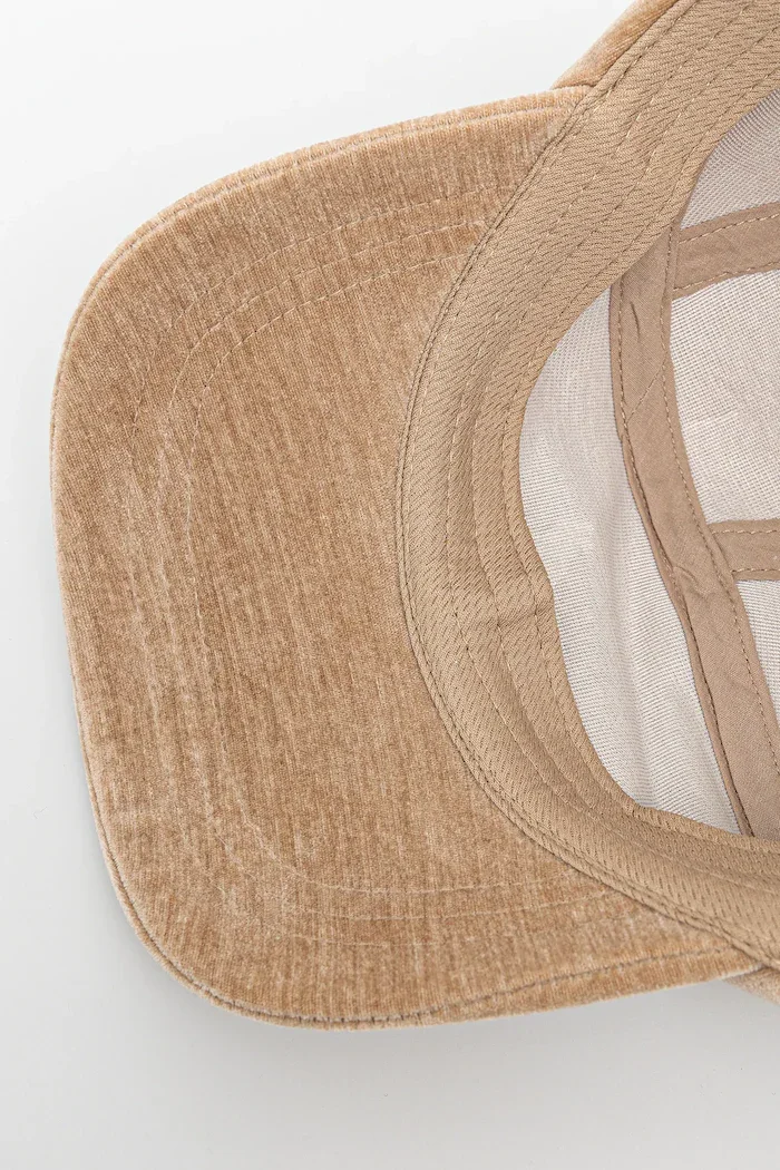 Kangol Шапка с козирка VELVET DRAPE 5-PANEL в кафяво K5475.OT272