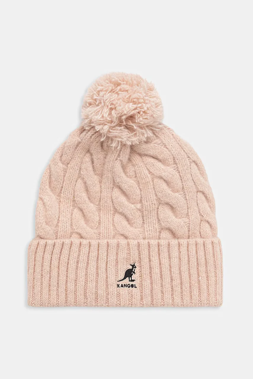 Kangol Шапка с вълна POMPOM