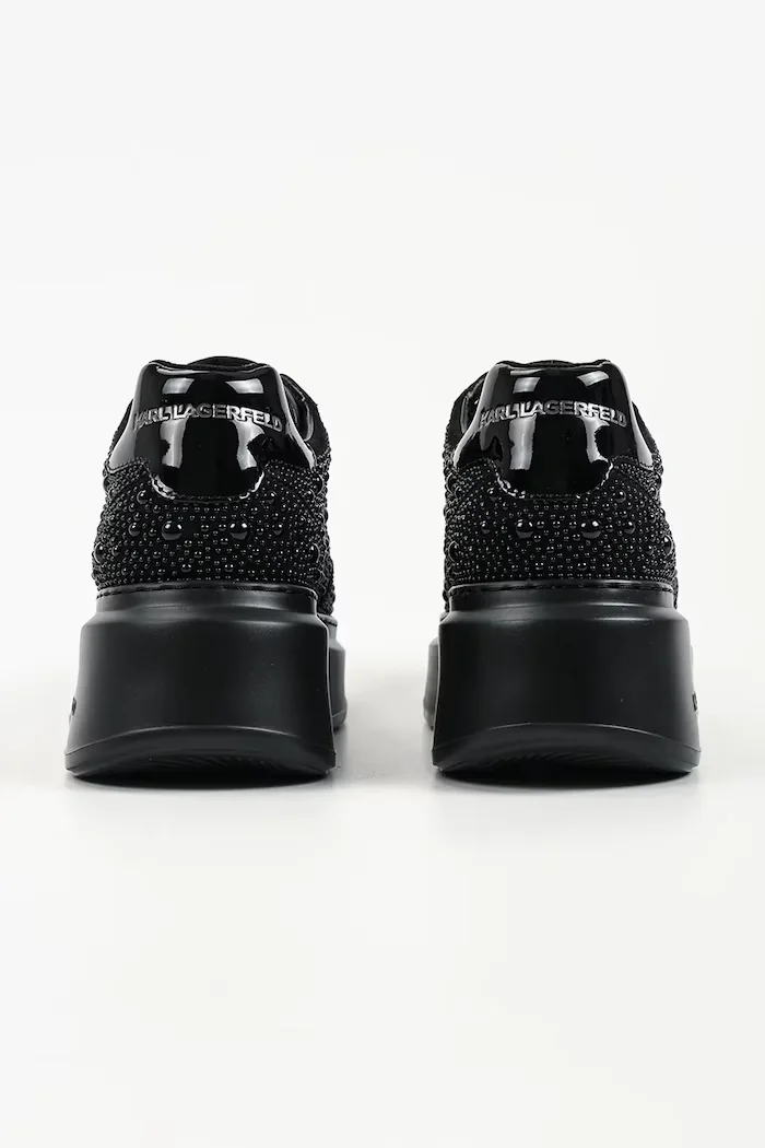 Karl Lagerfeld Anakapri маратонки дамски черни с платформа KL63523