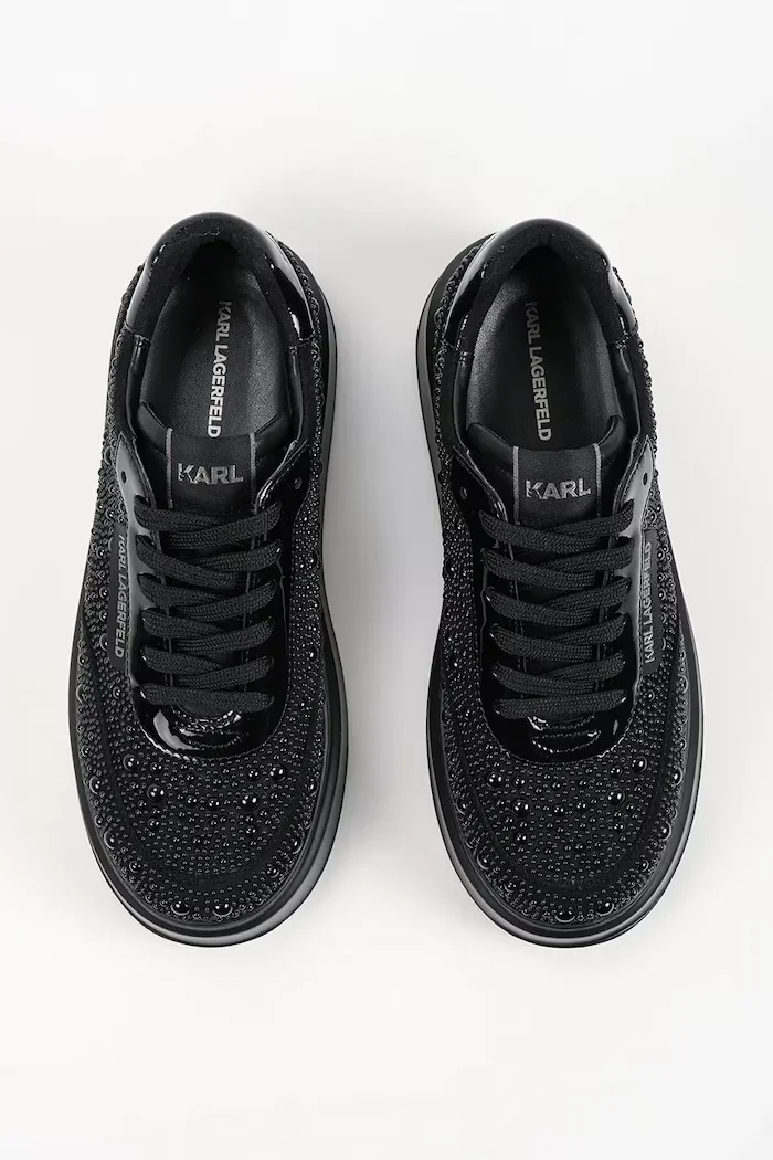 Karl Lagerfeld Anakapri маратонки дамски черни с платформа KL63523
