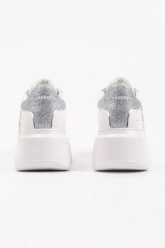 Karl Lagerfeld Anakapri маратонки дамски от кожа бели KL63516S