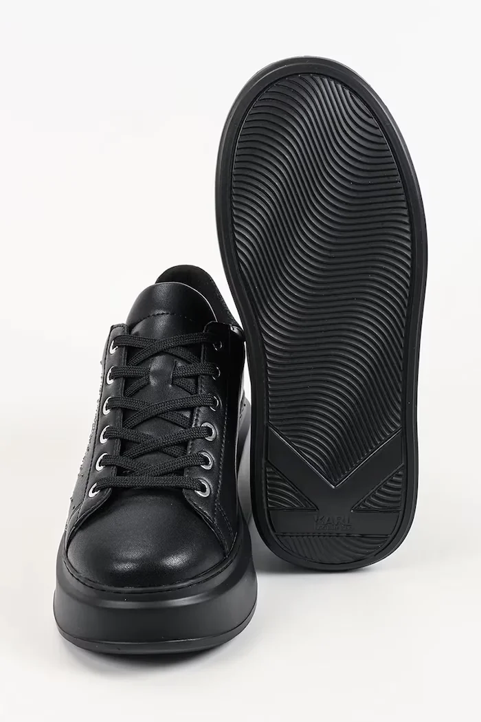 Karl Lagerfeld Anakapri маратонки дамски от кожа черни KL63516S