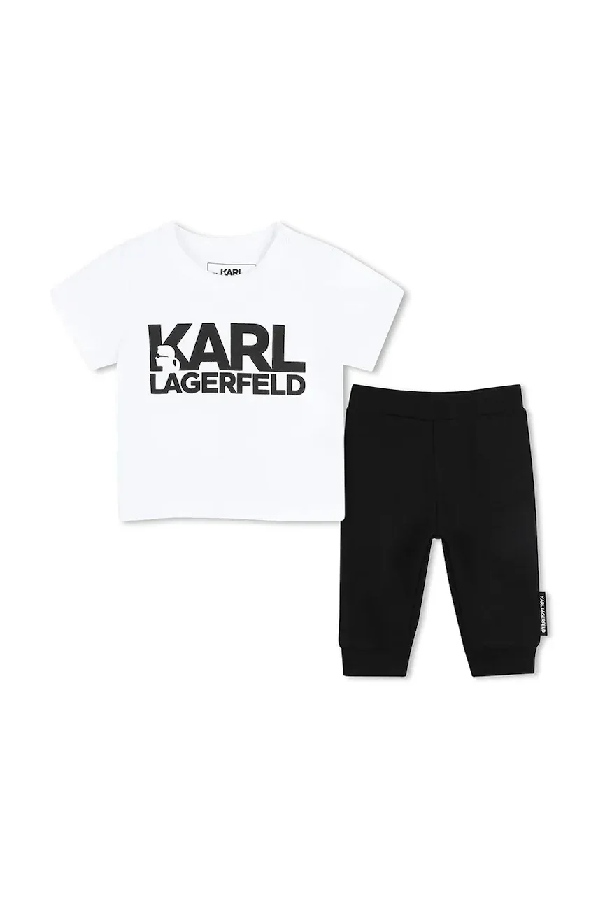 Karl Lagerfeld Бебешки памучен комплект