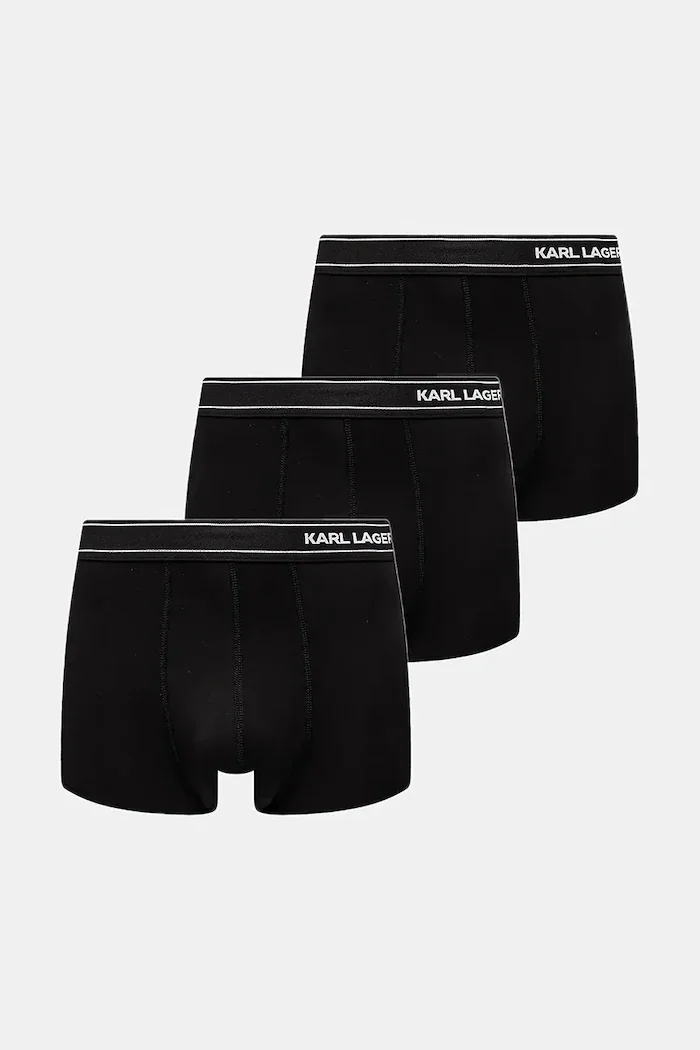 Karl Lagerfeld Боксерки (3 чифта) в черно A1M47084
