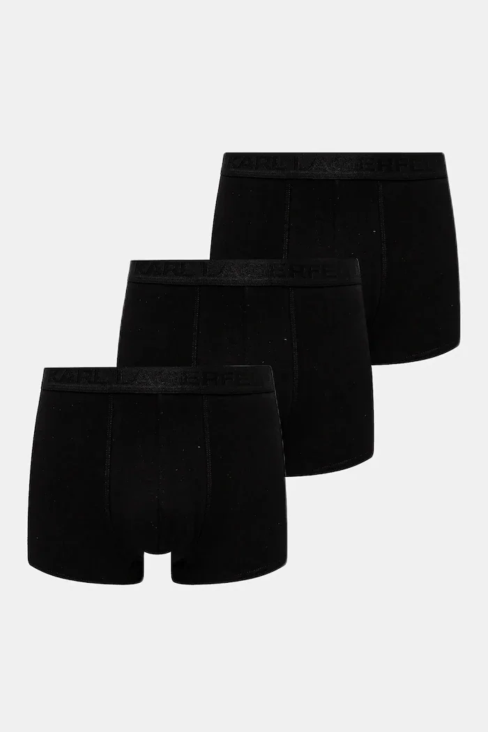 Karl Lagerfeld Боксерки (3 чифта) в черно A1M47087