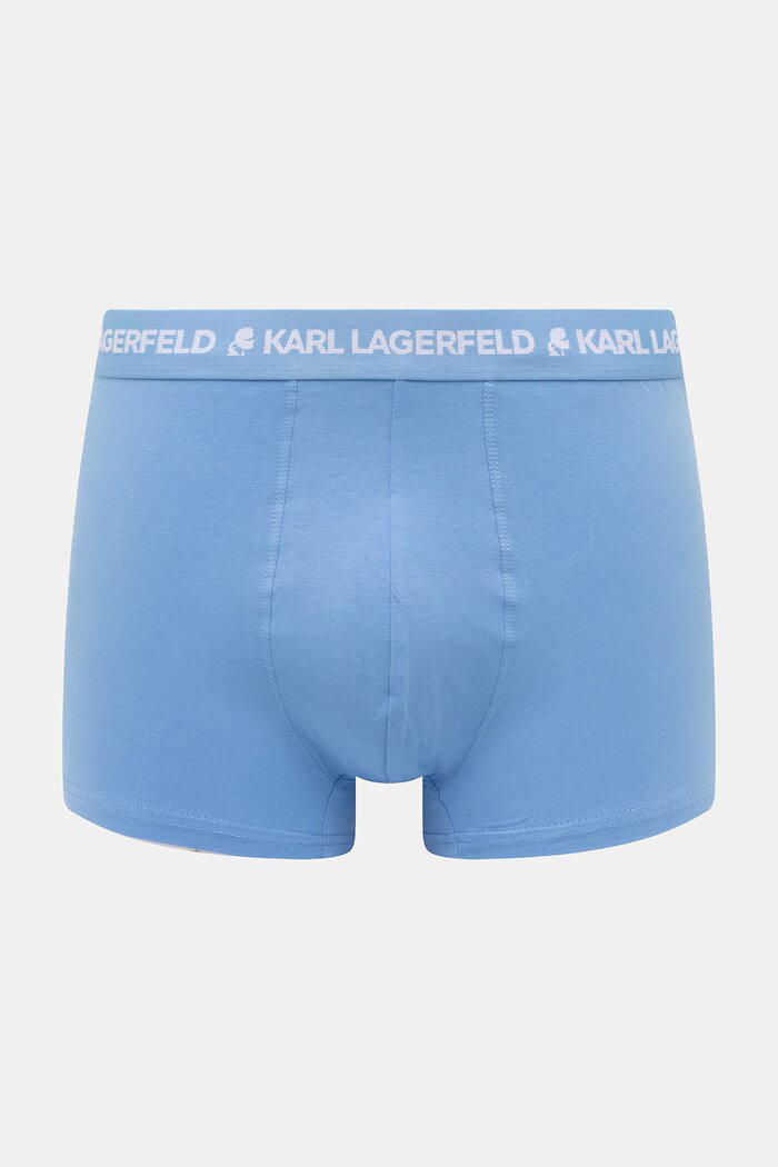 Karl Lagerfeld боксерки мъжки памук с еластан 3 броя сини A1M47017