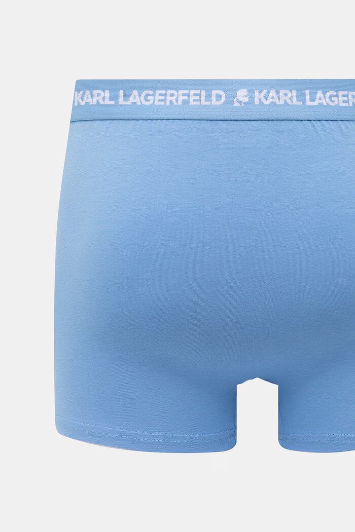 Karl Lagerfeld боксерки мъжки памук с еластан 3 броя сини A1M47017