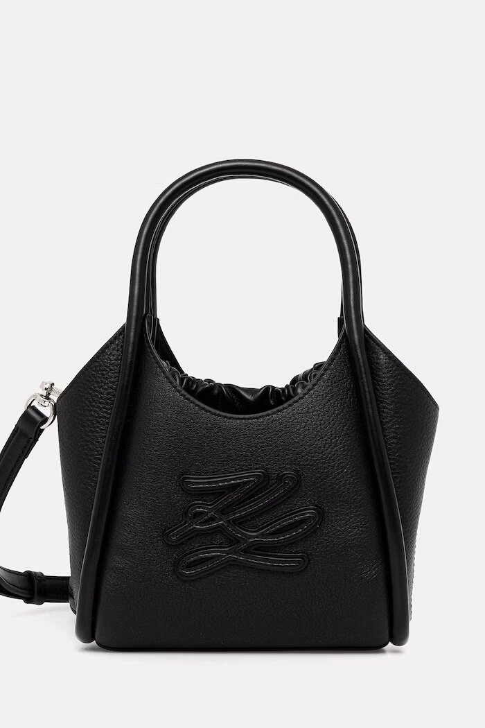 Karl Lagerfeld чанта crossbody дамска K/AUTOGRAPH черна B2W30053