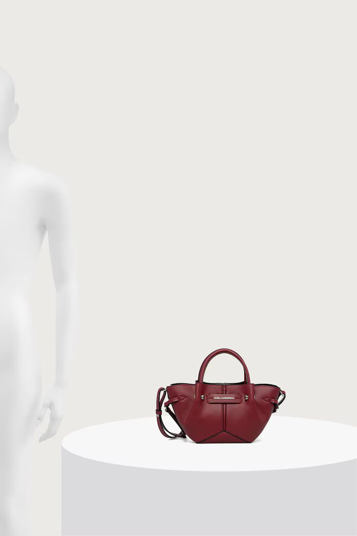 Karl Lagerfeld чанта crossbody дамска K/PIERCED червена B4W30330