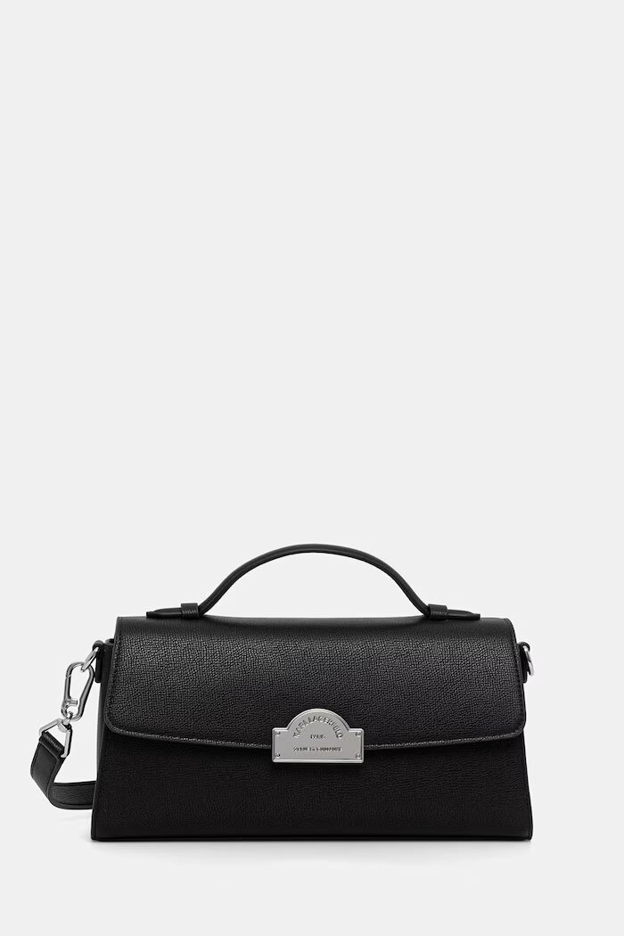 Karl Lagerfeld чанта crossbody дамска от имитация на кожа K/RSG черна B3W30114
