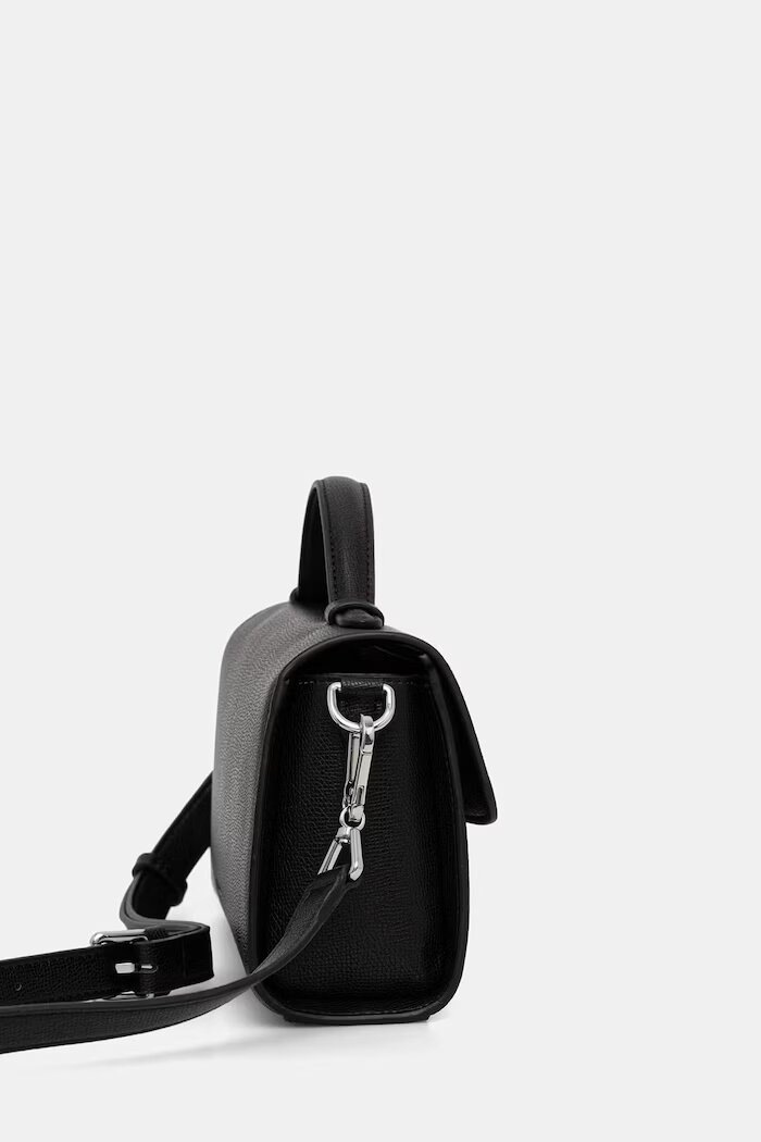 Karl Lagerfeld чанта crossbody дамска от имитация на кожа K/RSG черна B3W30114